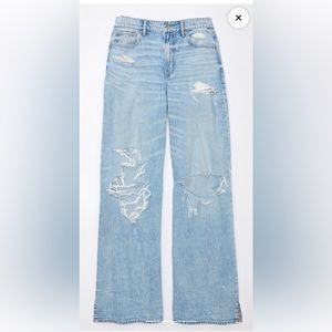 Dreamy Drape super high waisted baggy wide leg